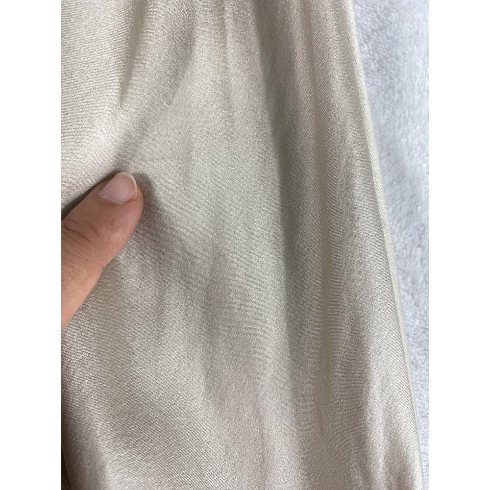 Quince 100% Washable Silk Maxi Slip Dress Women Sz S Champagne SEE NOTES - Picture 6 of 15